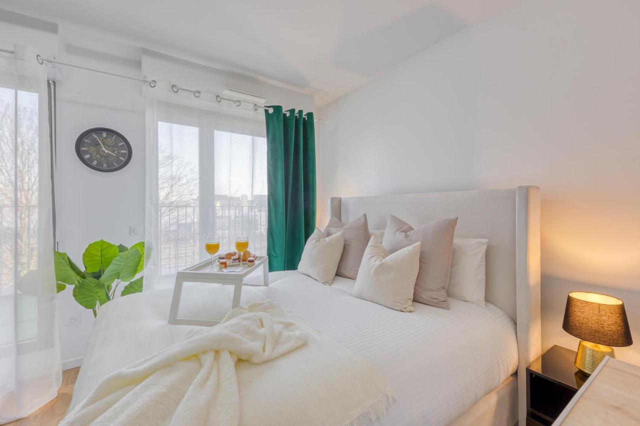 메시 Cinema Moon Luxury - Gare 3Min - Proche Paris 아파트 외부 사진