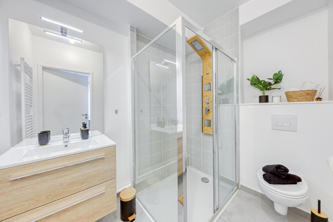 메시 Cinema Moon Luxury - Gare 3Min - Proche Paris 아파트 외부 사진
